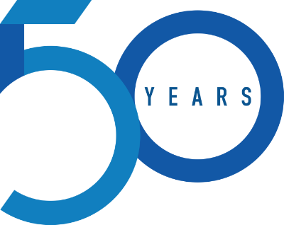 50 Years logo